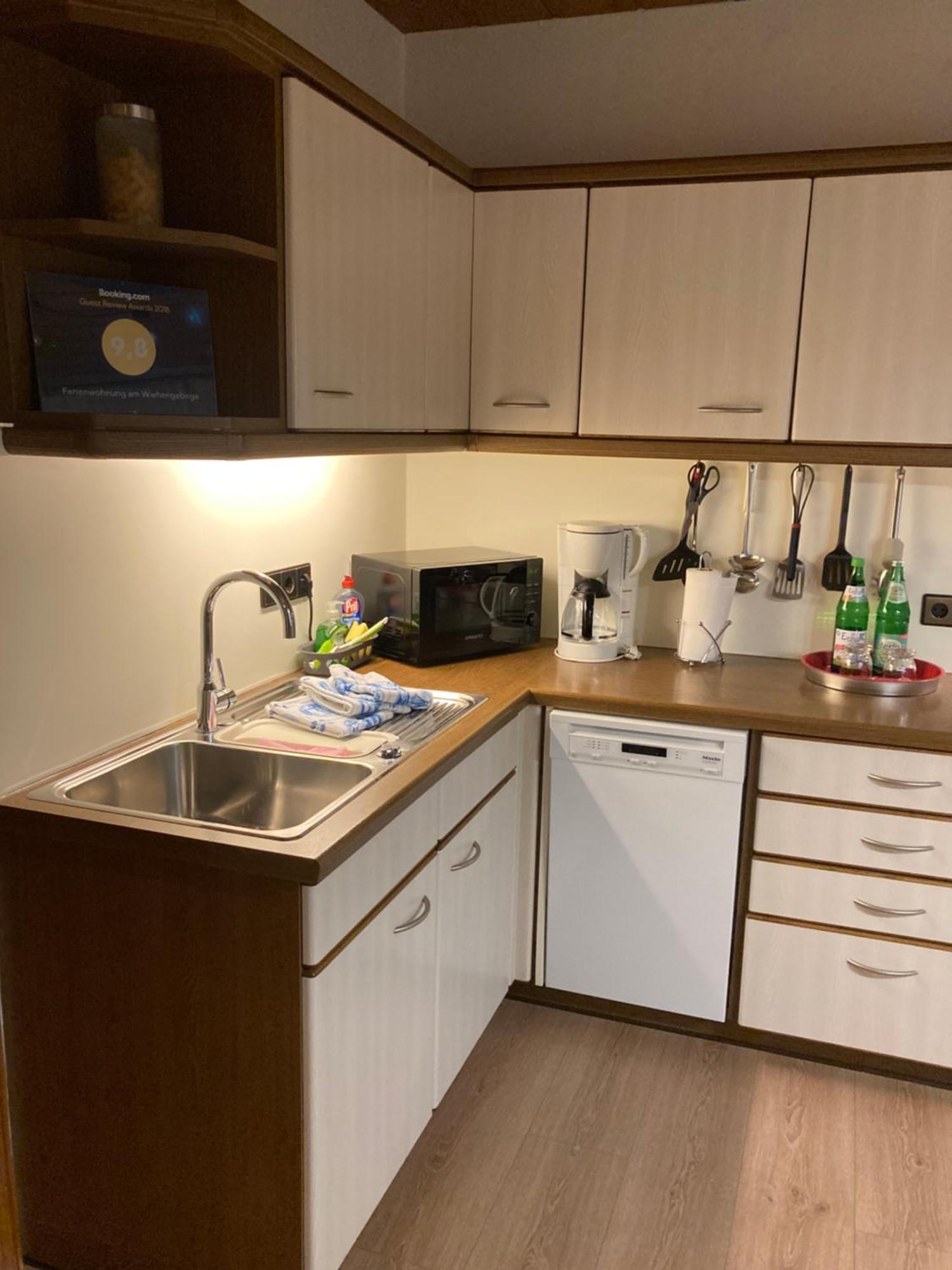 Ferienwohnung Am Wiehengebirge Hullhorst Exterior foto